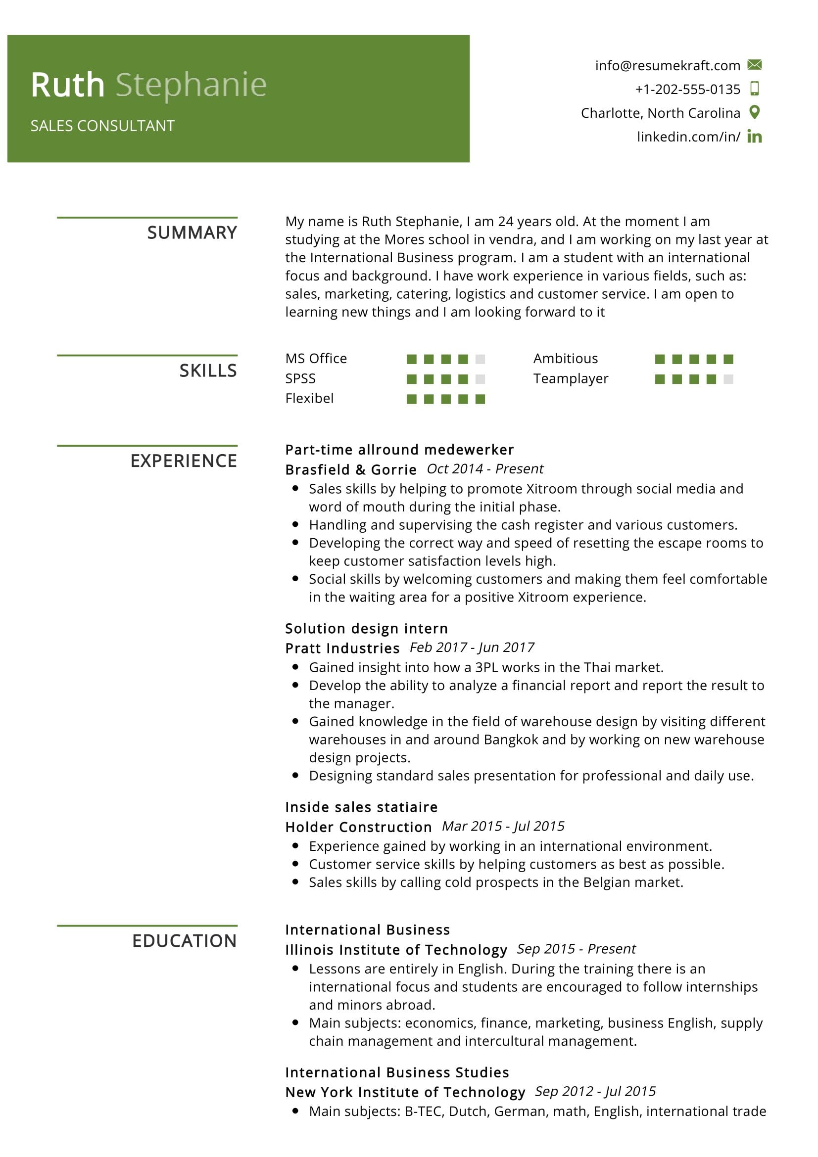 how to write a sales professional resume
