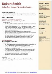 Download Free Volunteer Group Fitness - Fitness Instructor 1559805937 Pdf 212x300 