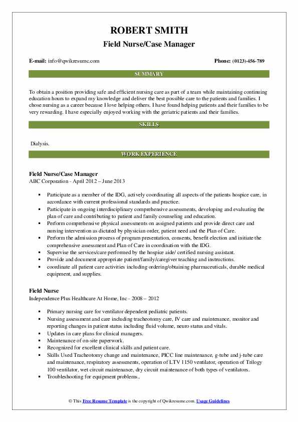 download-free-field-nurse-case-manager-resume-docx-word-template-on