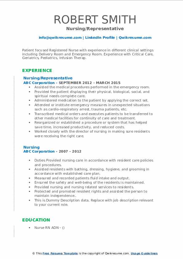 download-free-nursing-representative-resume-docx-word-template-on