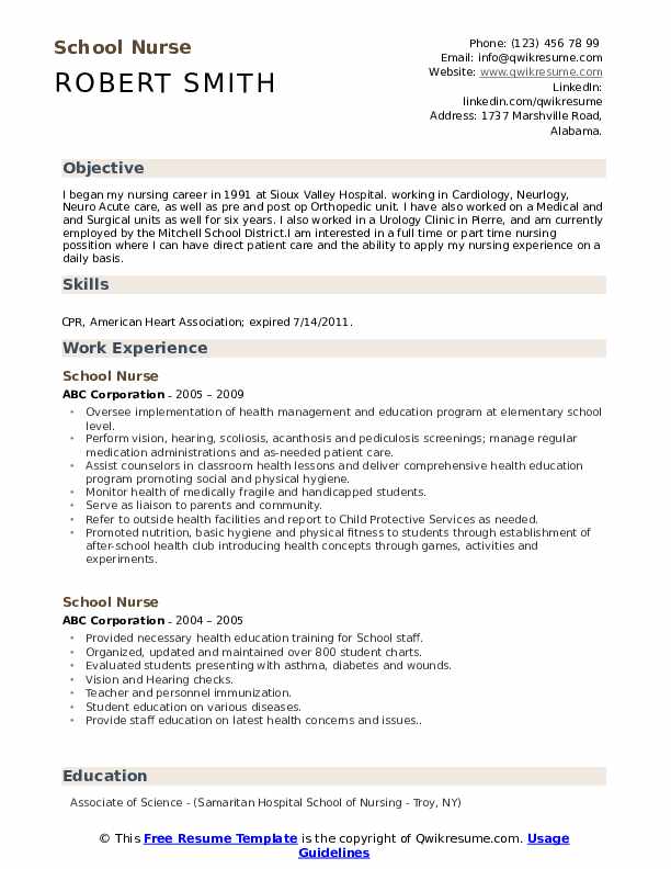 download-free-school-nurse-resume-docx-word-template-on