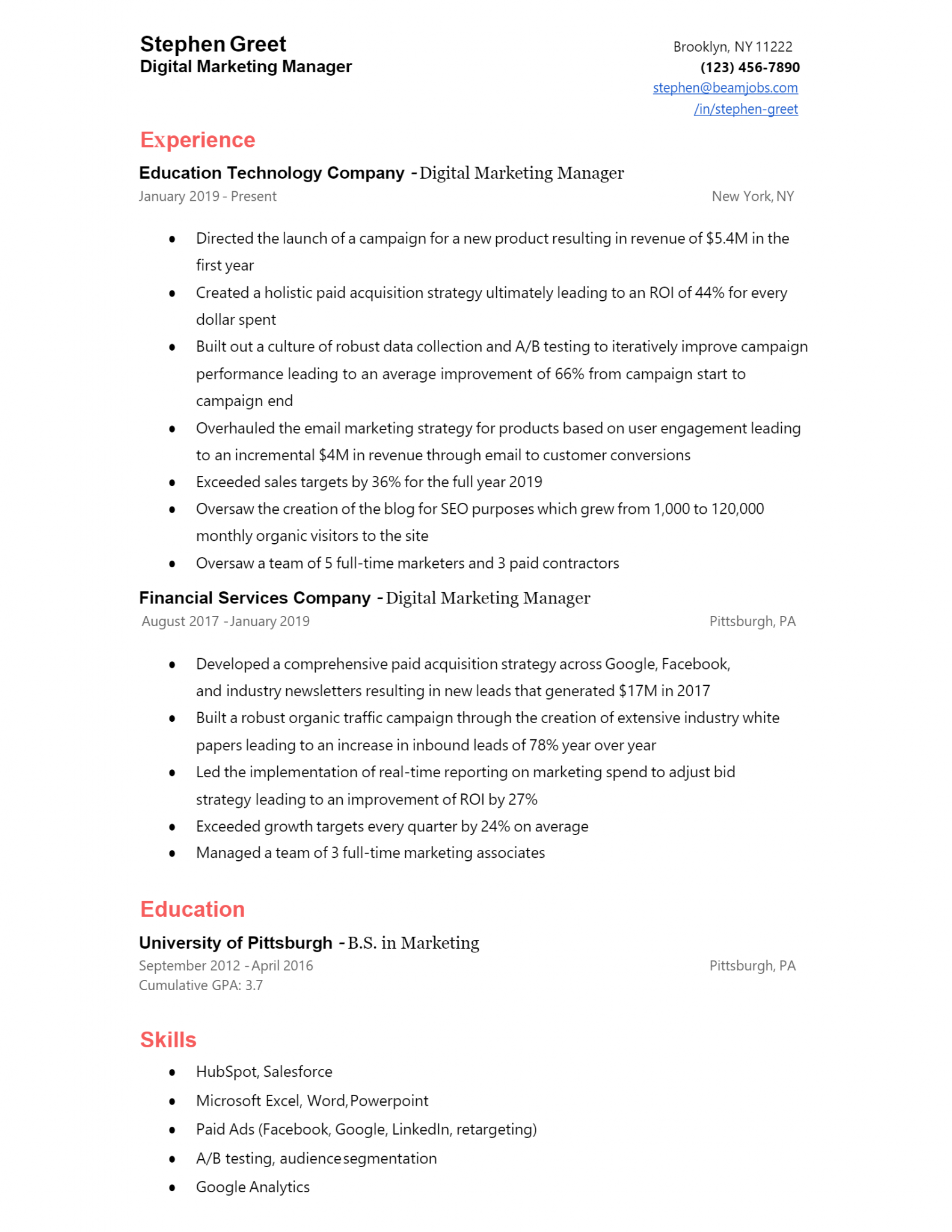 download-free-digital-marketing-manager-resume-docx-word-template-on