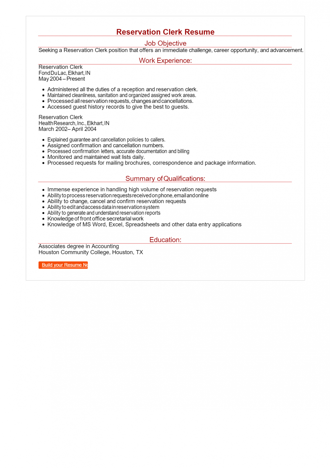 download-free-reservation-clerk-resume-docx-word-template-on