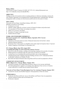 Entry-level Accountant Resume .Docx (Word)