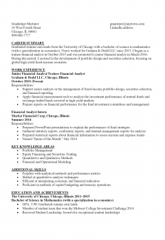 Financial Analyst Resume .Docx (Word)