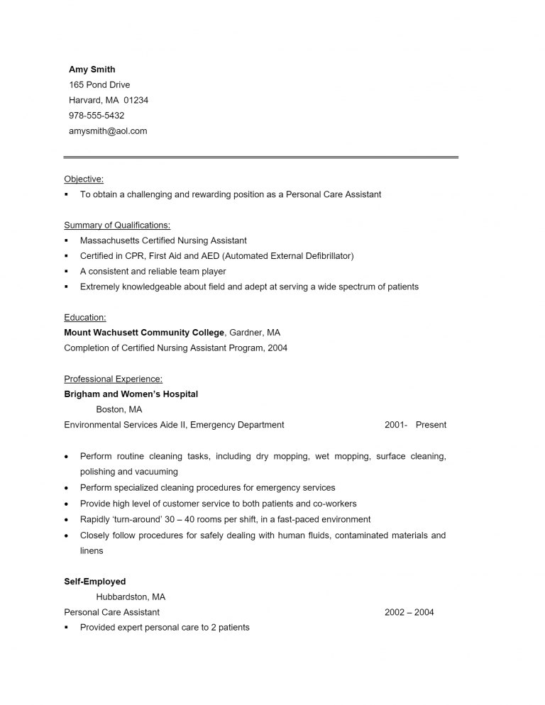 Download Free Medical Assistant .Docx (Word) Template on ...