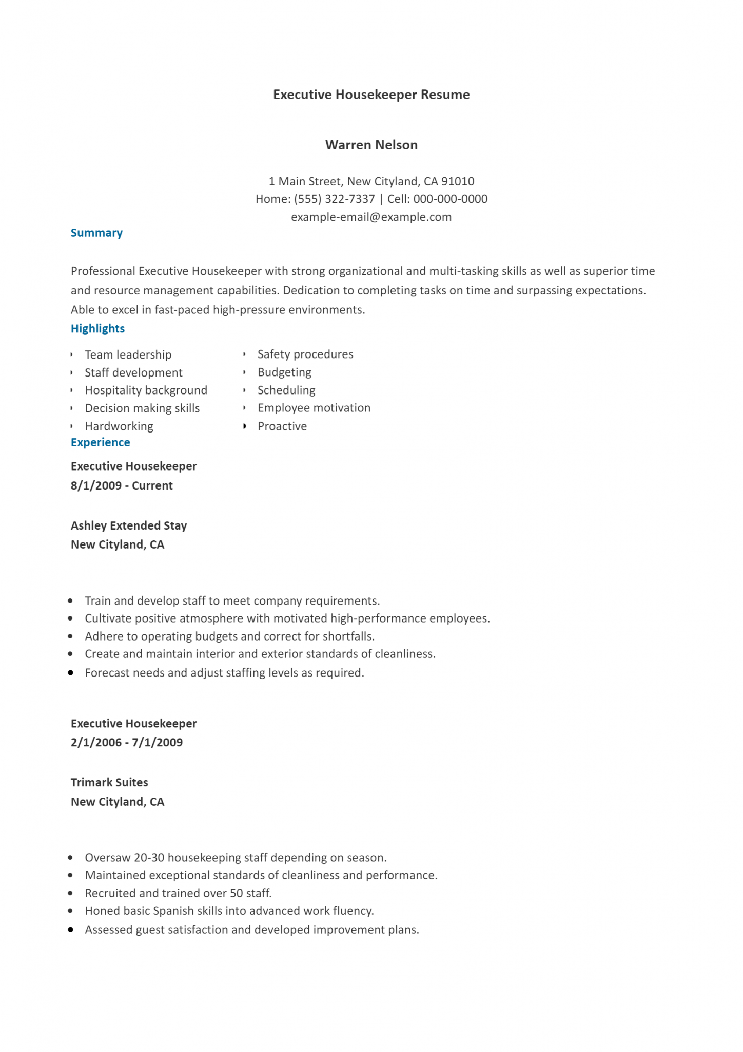 download-free-executive-housekeeper-resume-docx-word-template-on