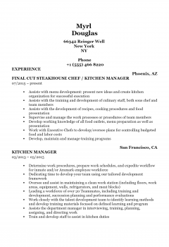 Kitchen Manager .Docx(Word)