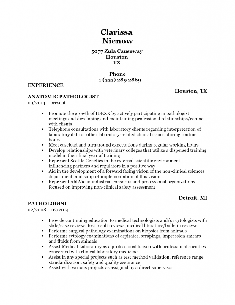 Pathologist .Docx(Word)