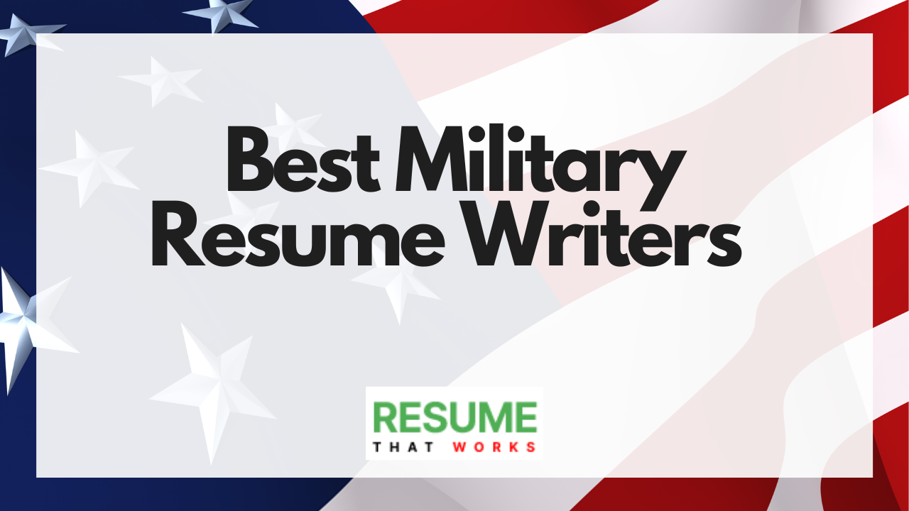military resume writers