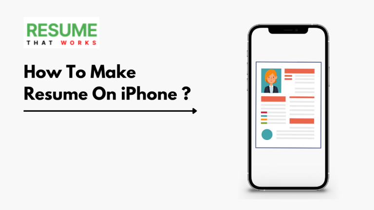 How To Make Resume On iPhone