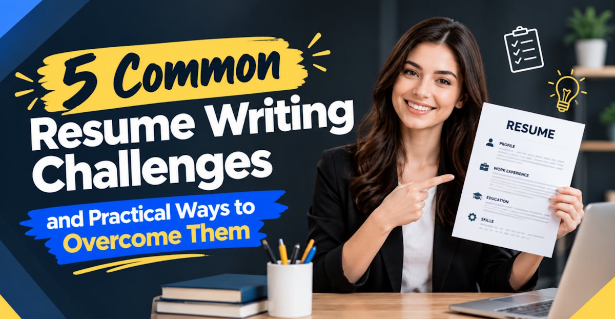 5 Common Resume Writing Challenges and Practical Ways to Overcome Them