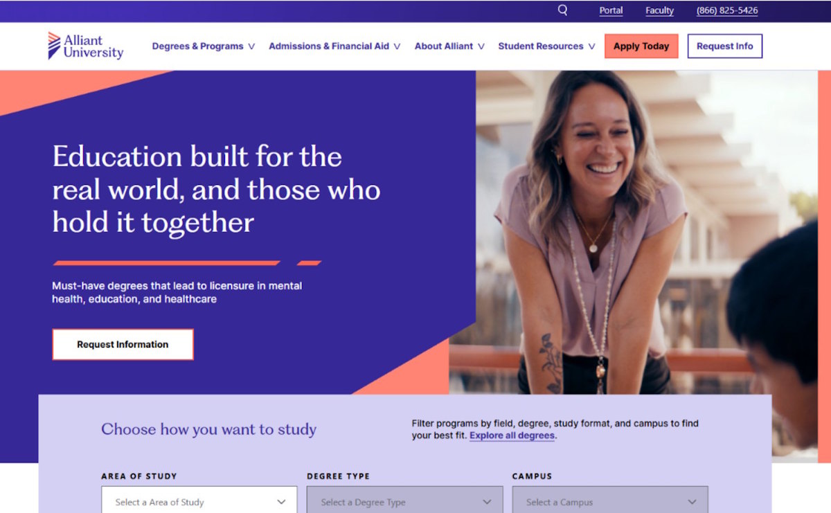 Alliant International University - Master of Arts in Marital and Family Therapy