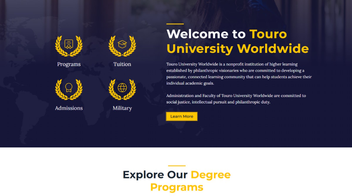 Touro University Worldwide - MFT Studies Track
